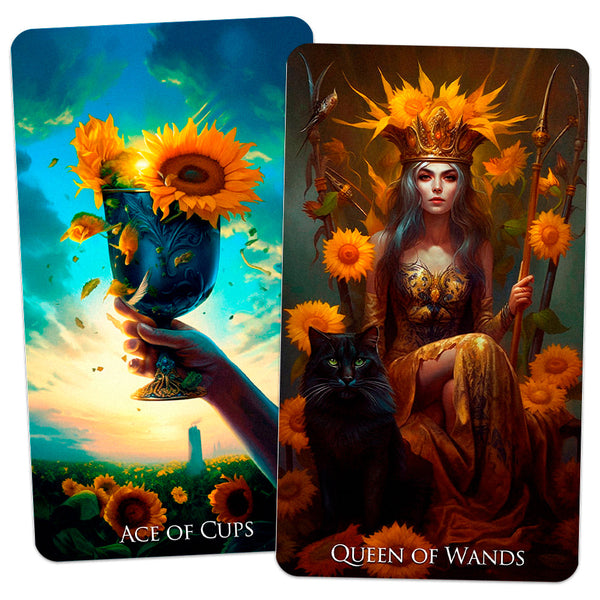 Sunflower Field Tarot - 10 decks