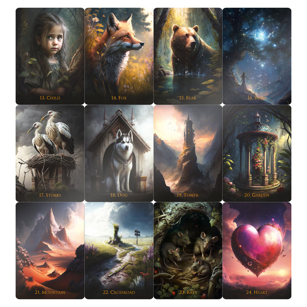 Weird World Lenormand 2nd edition - 10 decks